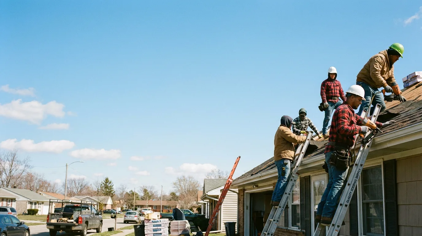 Roofing in Linden, IN near me